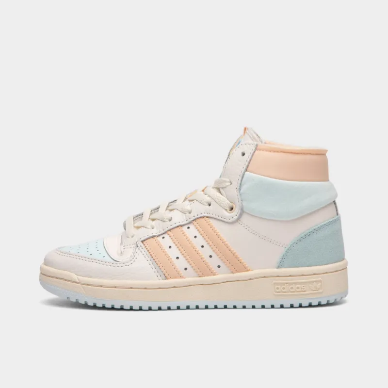 adidas Originals Women’s Top Ten RB Cloud White / Bliss Orange - Almost Blue sold by JD Sports