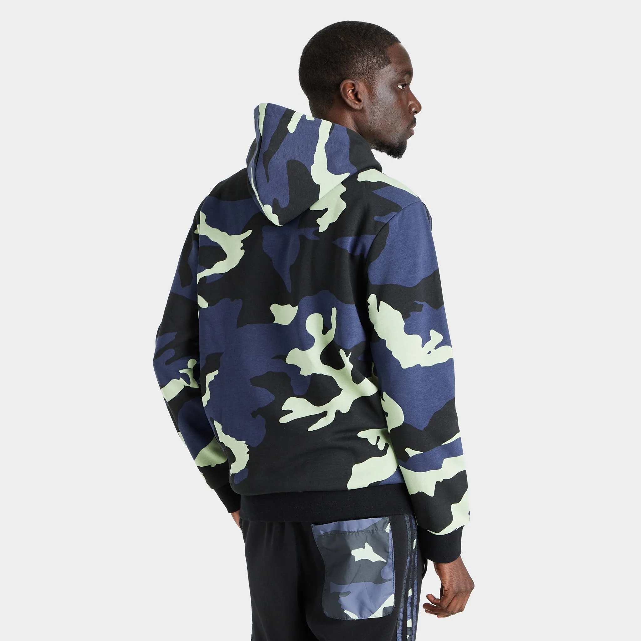 adidas Originals Graphics Camo Pullover Hoodie / Shadow Navy sold by JD Sports product image thumbnail 2