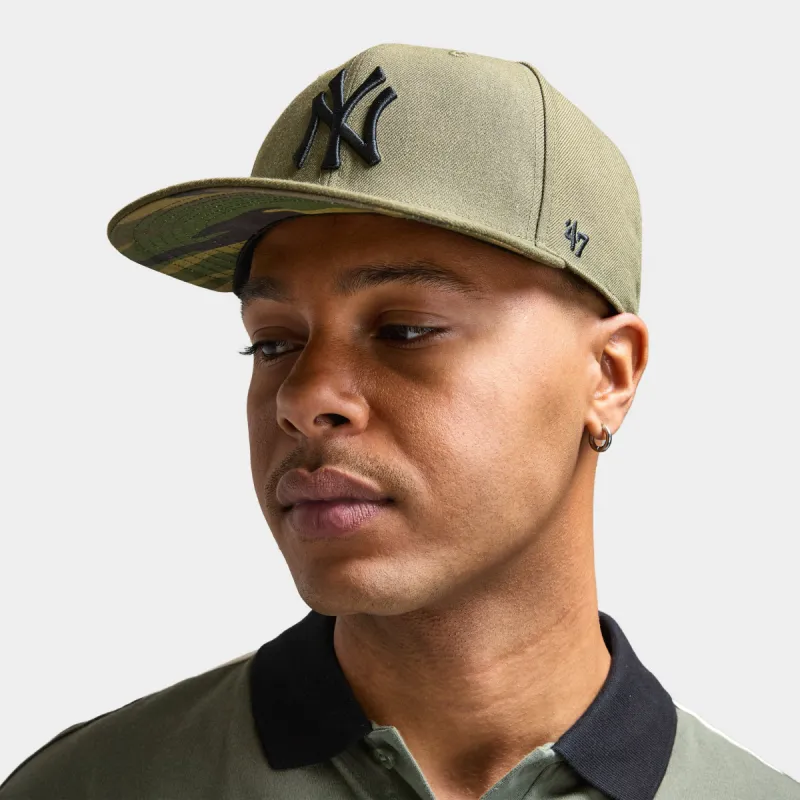 47 Brand New York Yankees Captain Cap / Green sold by JD Sports