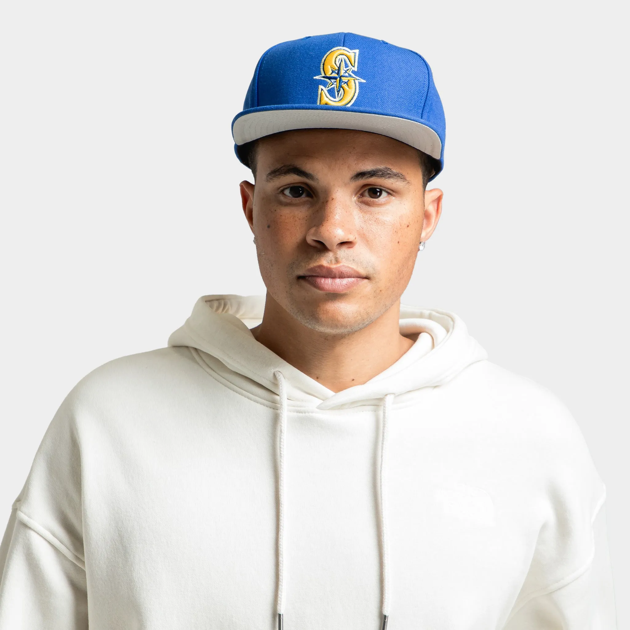 Mitchell & Ness Seattle Mariners Evergreen Snapback / Navy sold by JD Sports