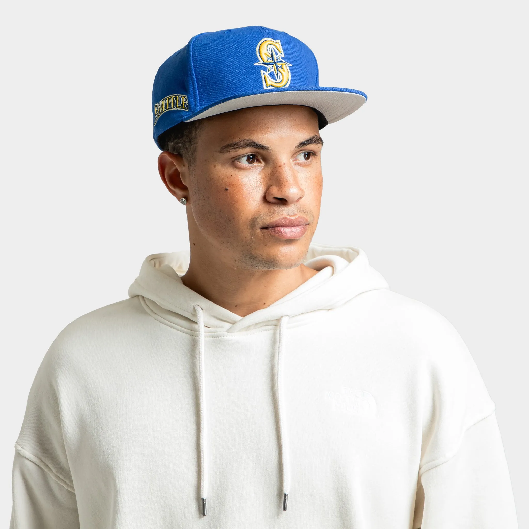 Mitchell & Ness Seattle Mariners Evergreen Snapback / Navy sold by JD Sports product image thumbnail 4