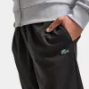 Lacoste Tapered Lightweight Double Face Sweatpants / Black sold by JD Sports