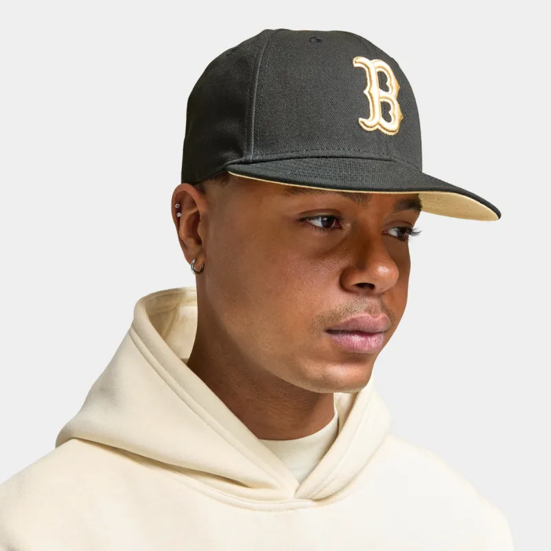 New Era 59Fifty Boston Red Sox Fitted Cap Black / Vegas Gold sold by JD Sports