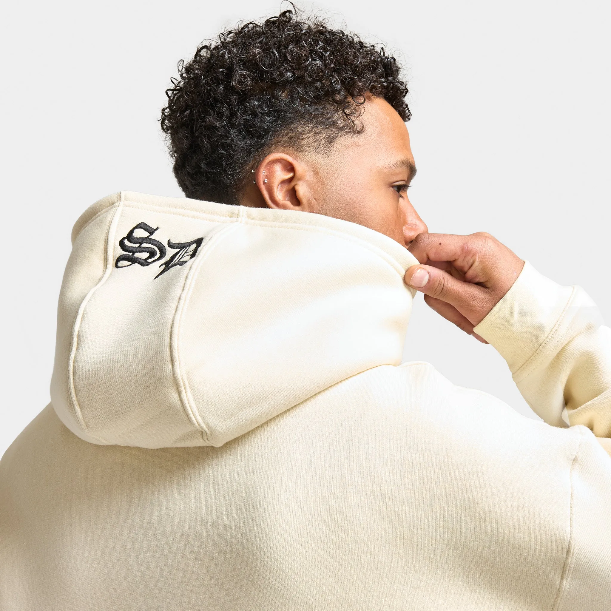 Supply & Demand Hamlin Hoodie / White Asparagus sold by JD Sports product image thumbnail 4
