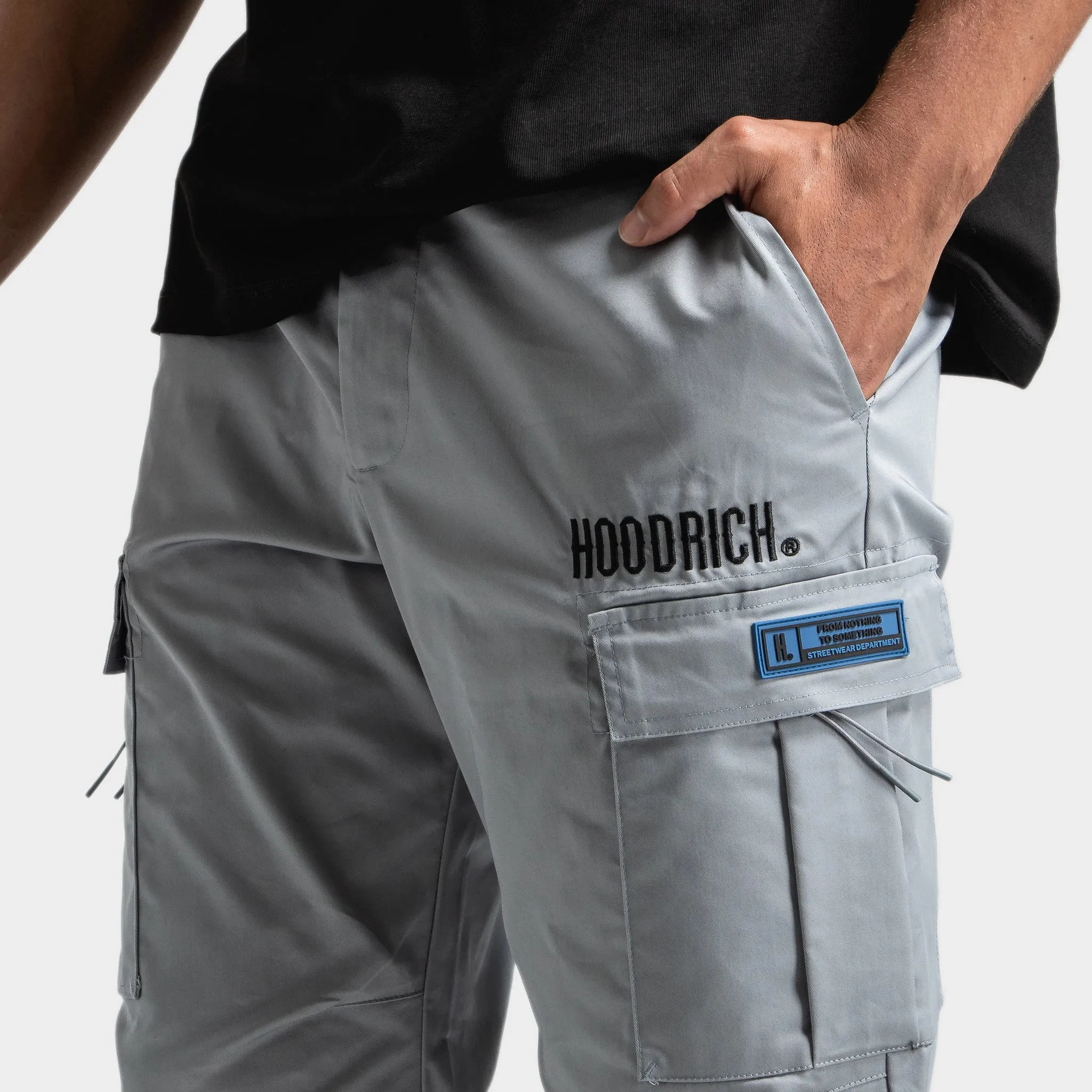 Hoodrich Affect Woven Cargo Pants Weathervane / Black - Deja Vu Blue sold by JD Sports product image thumbnail 5