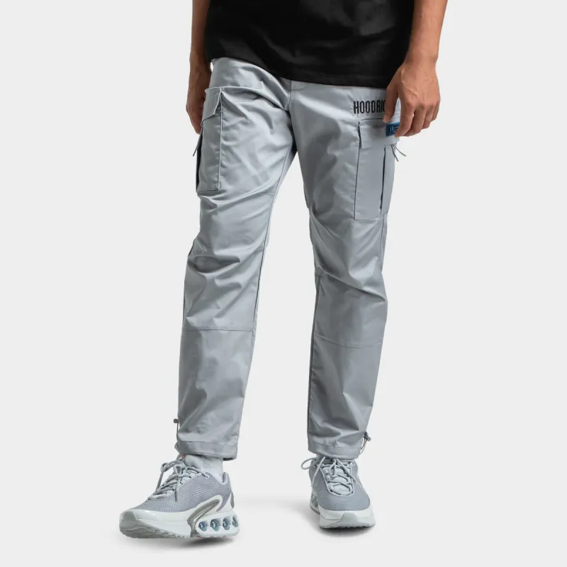 Hoodrich Affect Woven Cargo Pants Weathervane / Black - Deja Vu Blue sold by JD Sports