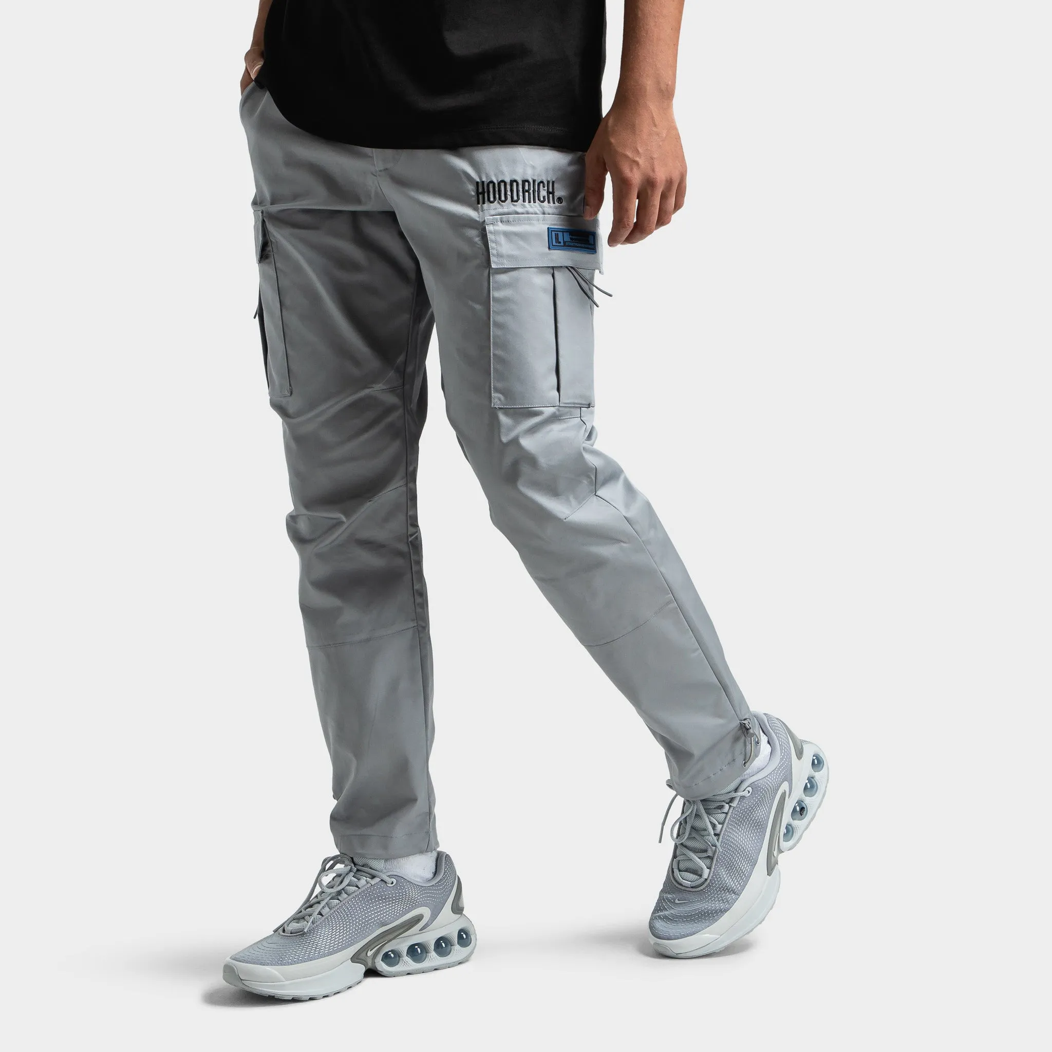 Hoodrich Affect Woven Cargo Pants Weathervane / Black - Deja Vu Blue sold by JD Sports product image thumbnail 4