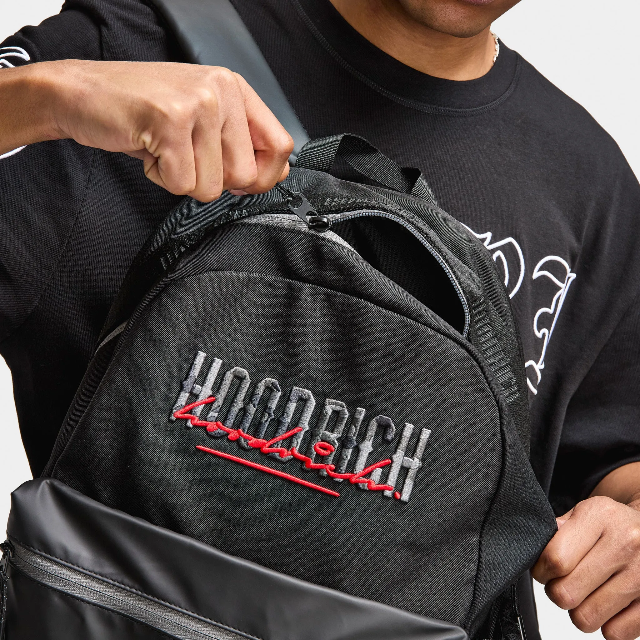 Hoodrich Scripture Backpack / Black sold by JD Sports product image thumbnail 4