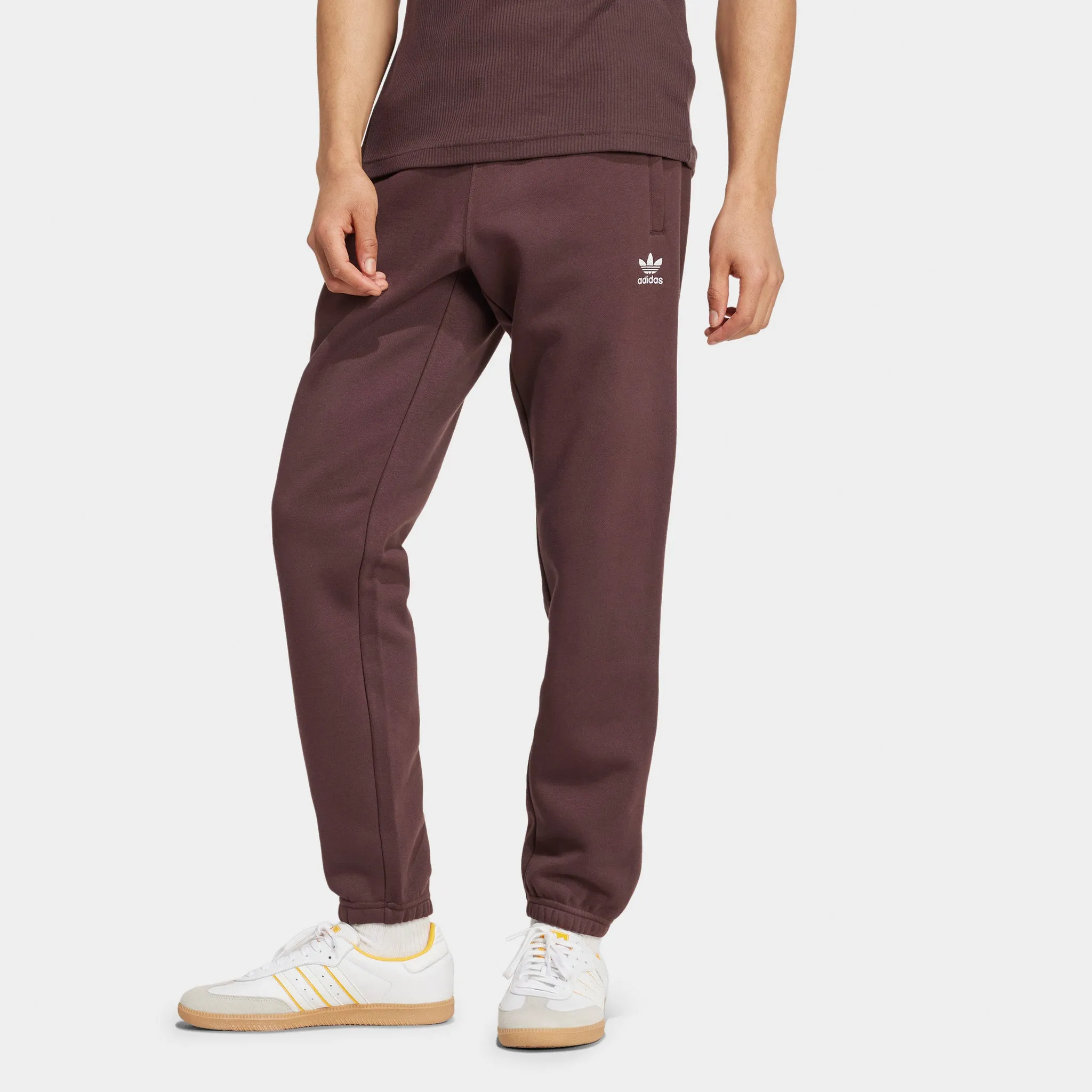 adidas Trefoil Essentials Pants / Shadow Brown sold by JD Sports
