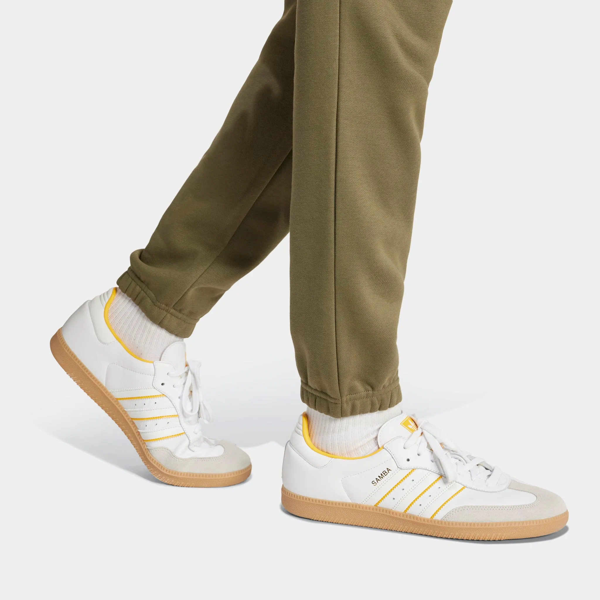 adidas Trefoil Essentials Joggers / Olive Strata sold by JD Sports product image thumbnail 4