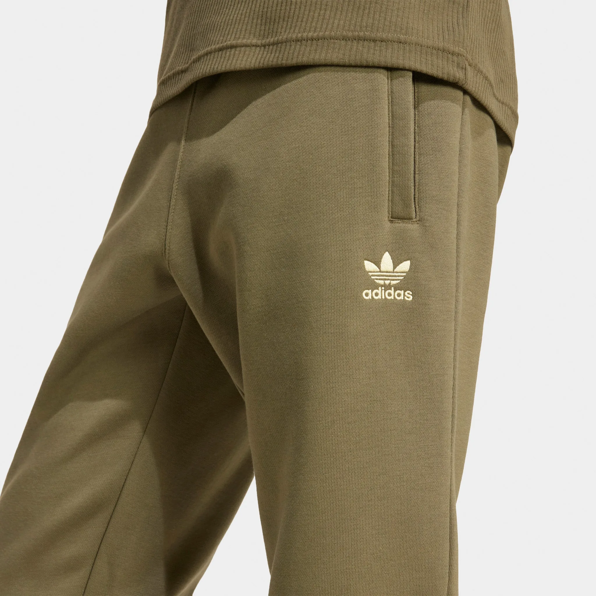 adidas Trefoil Essentials Joggers / Olive Strata sold by JD Sports product image thumbnail 3