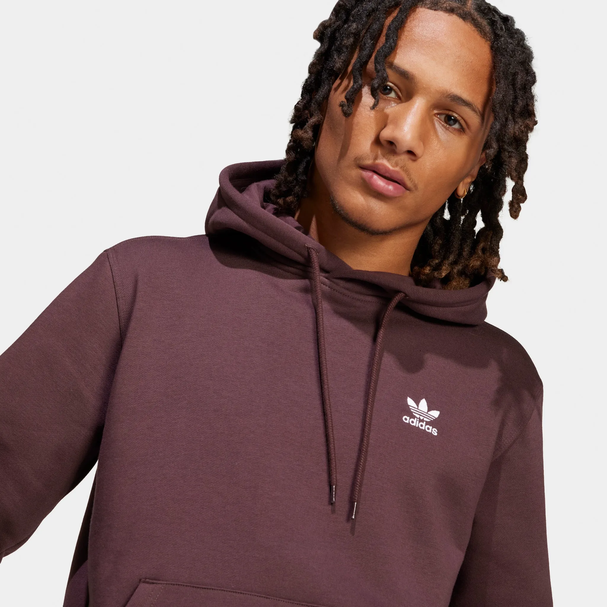 adidas Trefoil Essentials Hoodie / Shadow Brown sold by JD Sports product image thumbnail 3