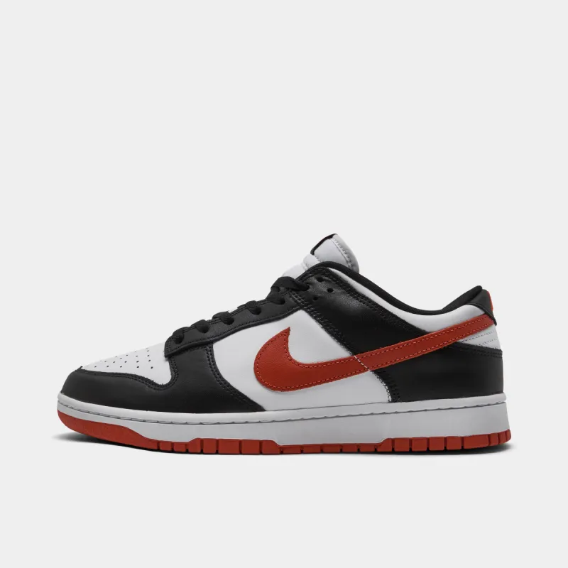 Nike Dunk Low Retro White / Dragon Red - Blac sold by JD Sports