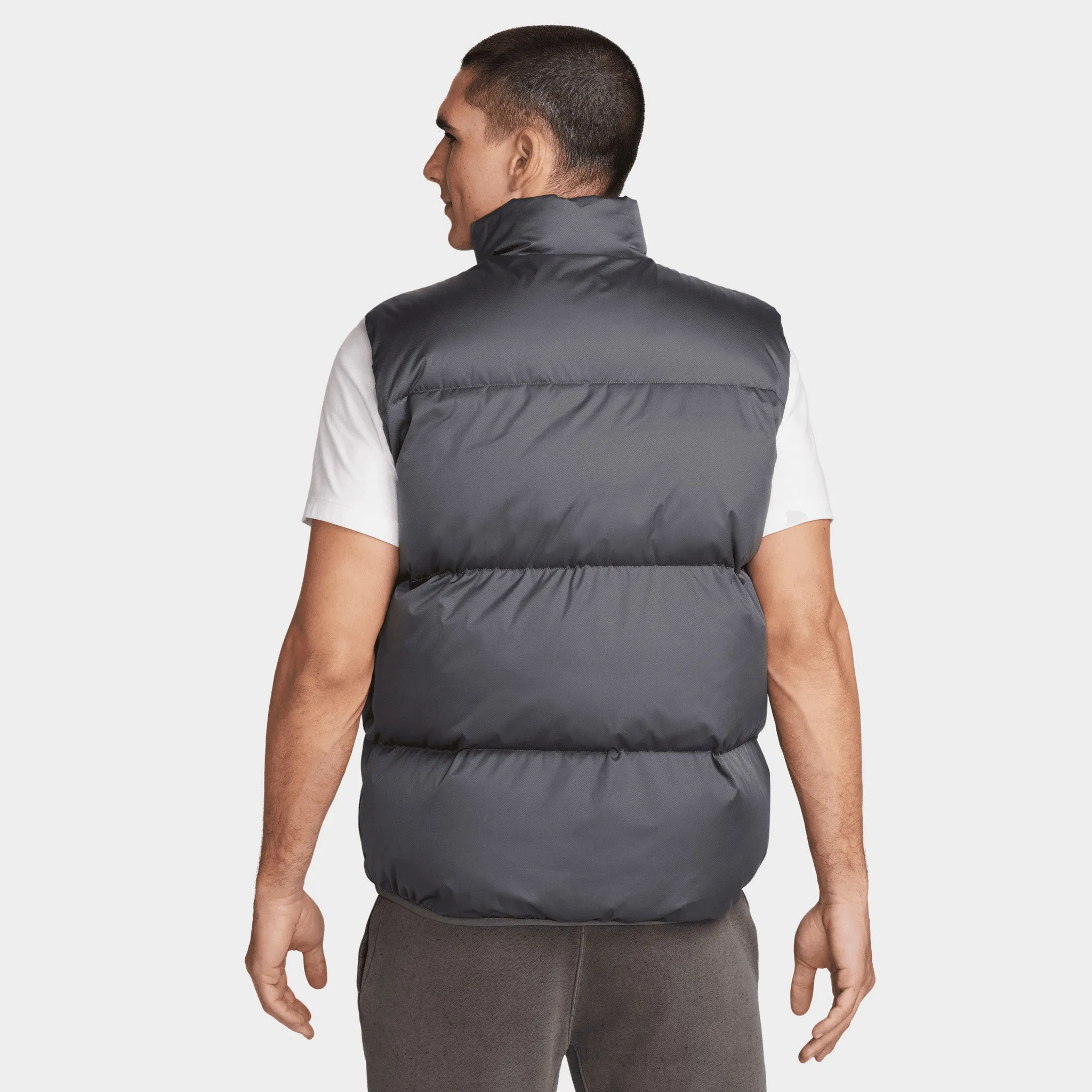 Nike Sportswear Club Therma-FIT Puffer Vest Iron Grey / White sold by JD Sports product image thumbnail 2