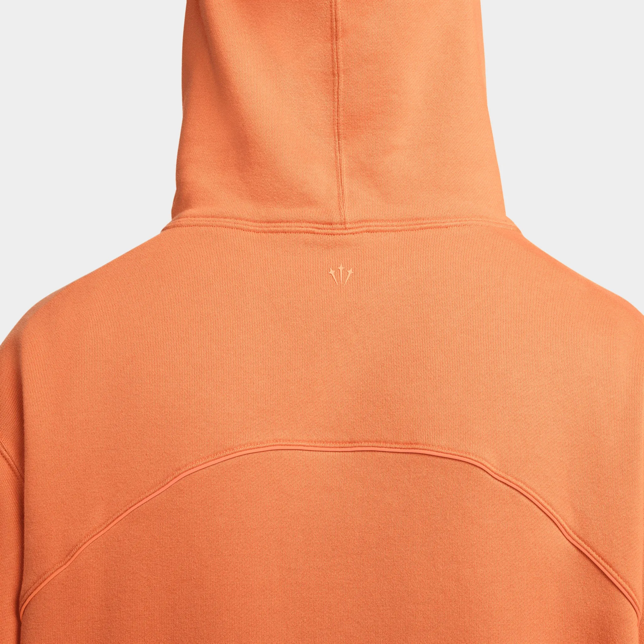 Nike NOCTA NRG Fleece Pullover Hoodie Hot Curry / Orange Trace sold by JD Sports product image thumbnail 3