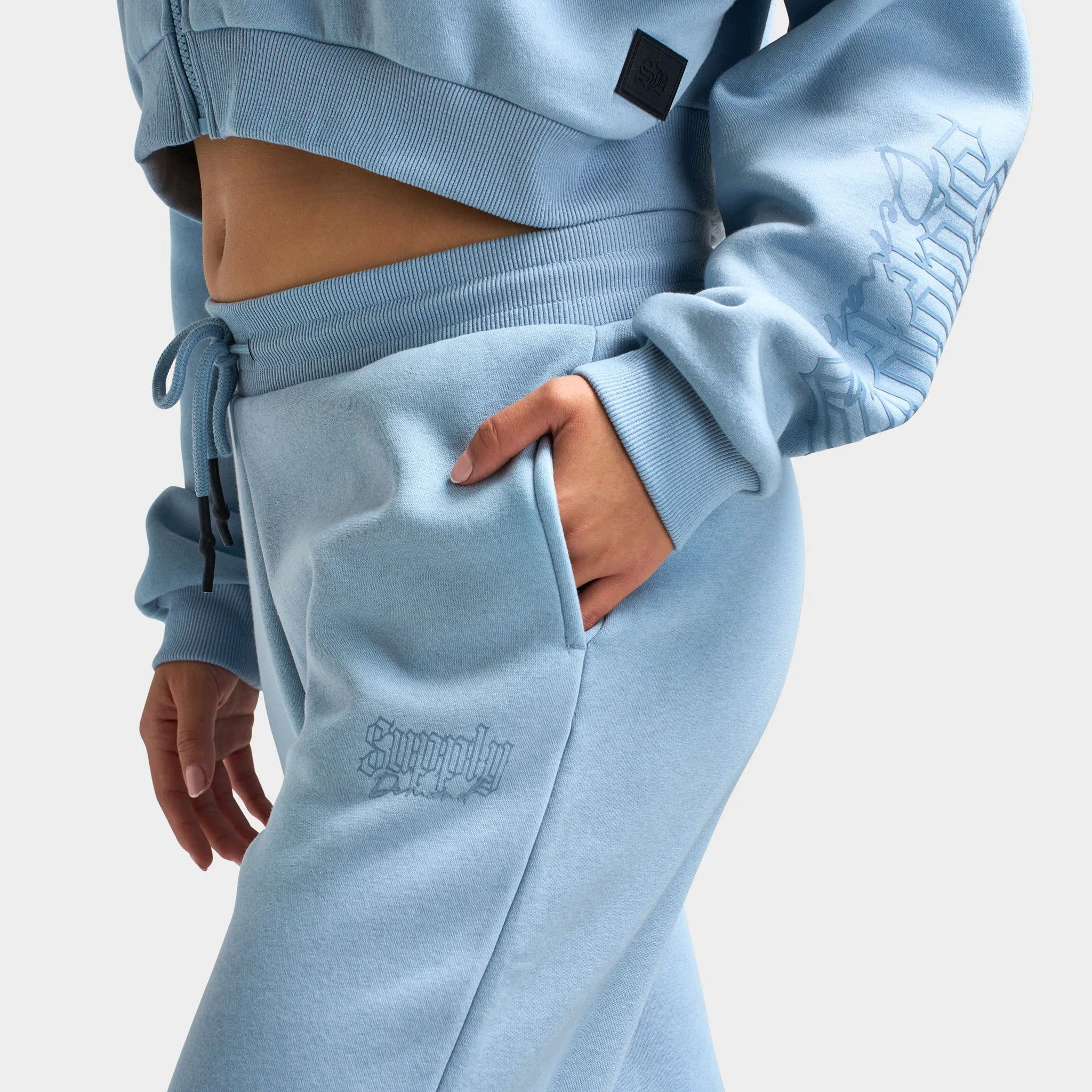 Supply & Demand Women's Monair Track Pants / Dusty Blue sold by JD Sports product image thumbnail 5