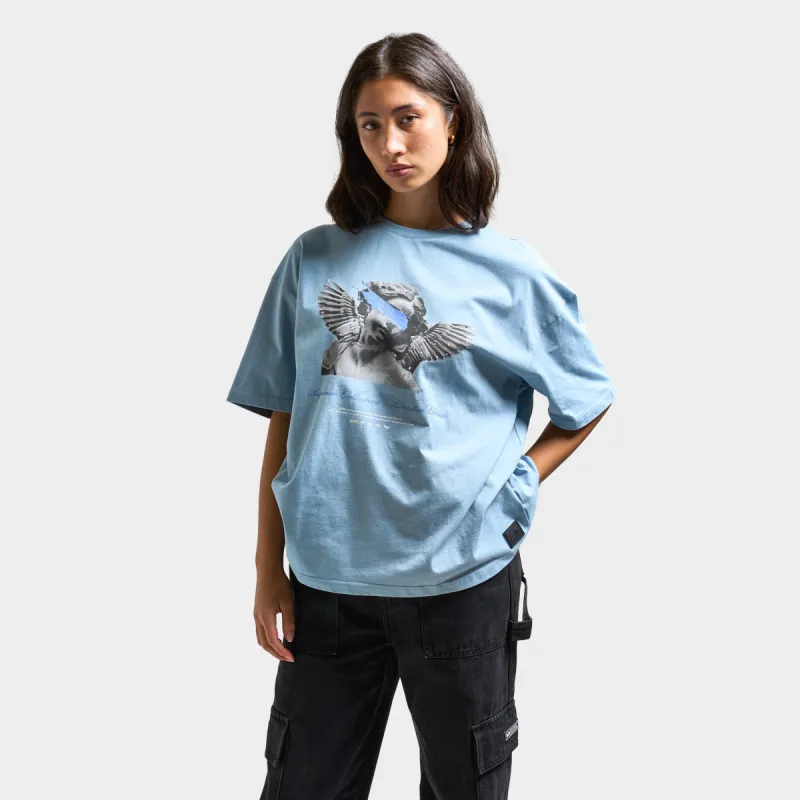Supply & Demand Women's Holy T-shirt / Dusty Blue sold by JD Sports