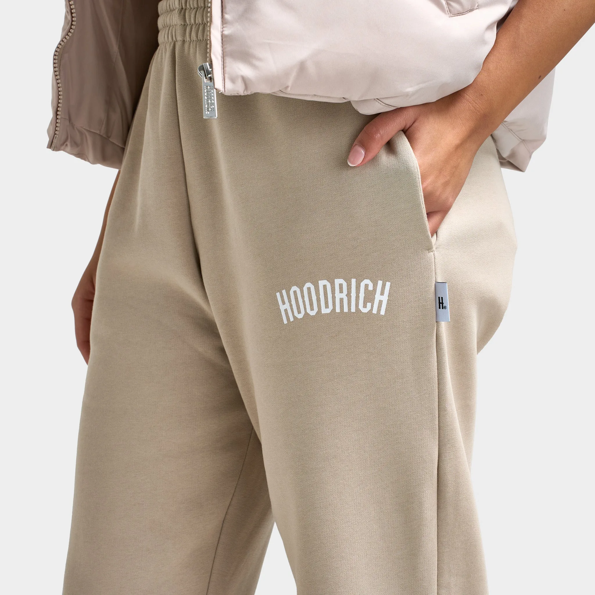 Hoodrich Women's Storm Wide Leg Jogger Oxford Tan / White sold by JD Sports product image thumbnail 3