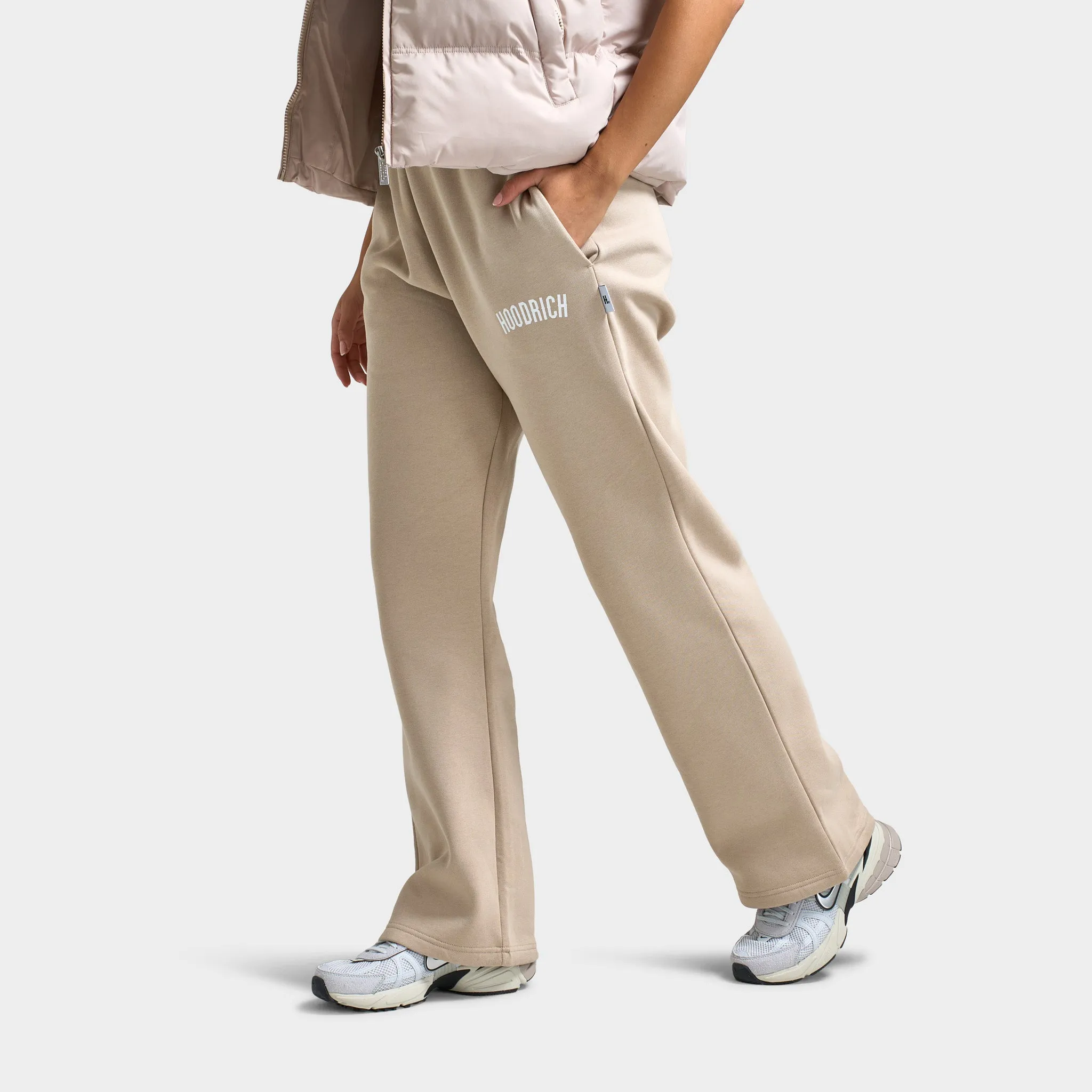 Hoodrich Women's Storm Wide Leg Jogger Oxford Tan / White sold by JD Sports product image thumbnail 5