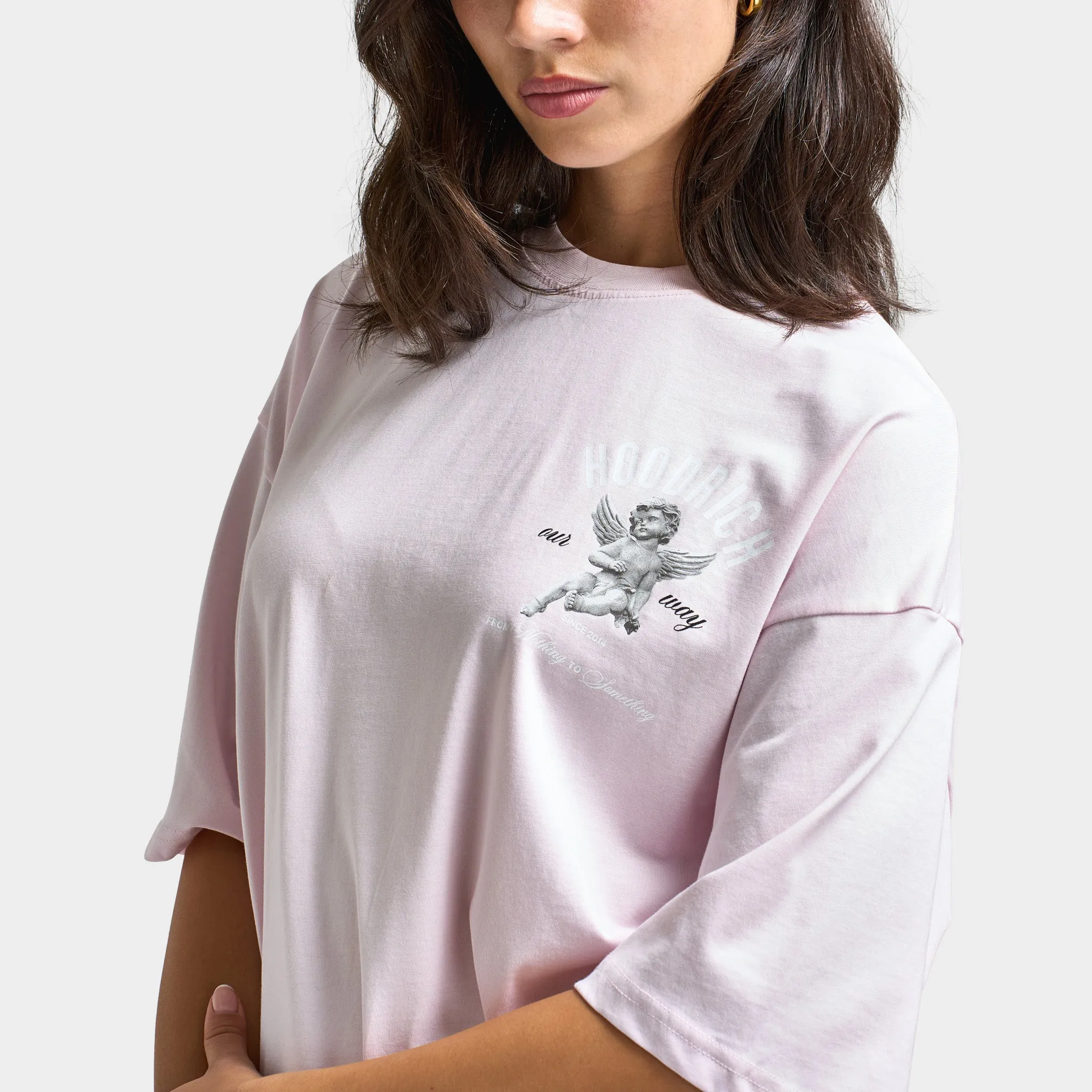 Hoodrich Women's OG Glow Oversized T-shirt / Festival Bloom sold by JD Sports product image thumbnail 3