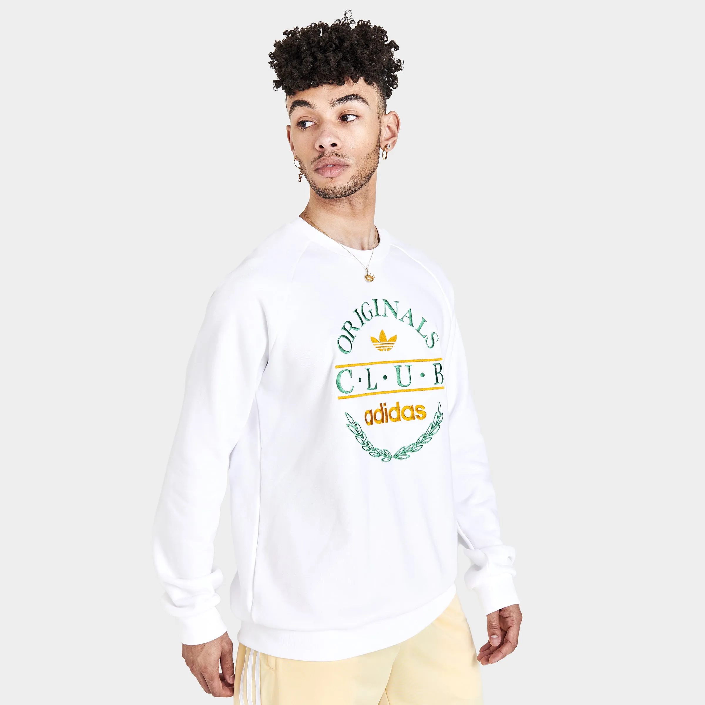adidas Club Sweater Crewneck / White sold by JD Sports product image thumbnail 4