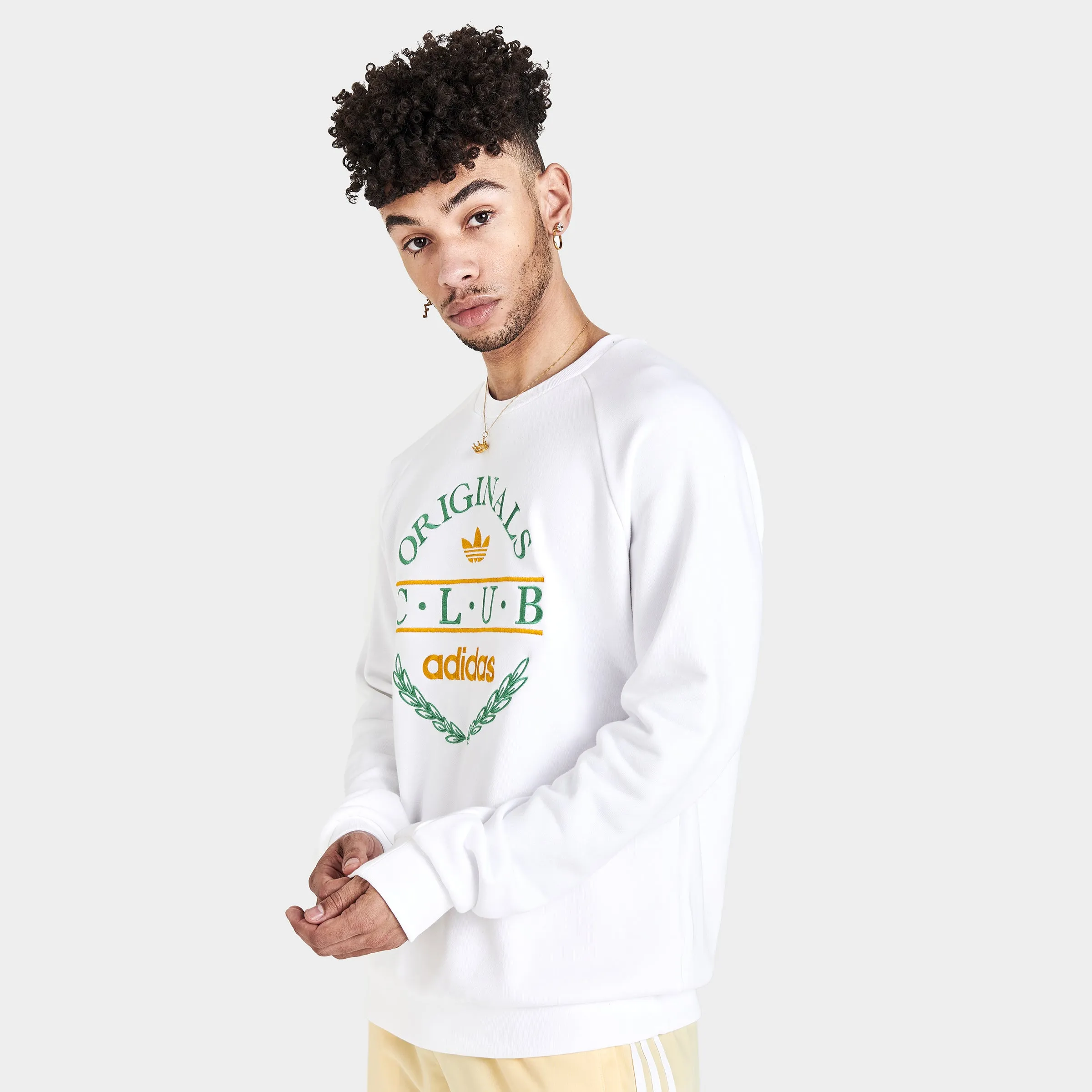 adidas Club Sweater Crewneck / White sold by JD Sports product image thumbnail 3