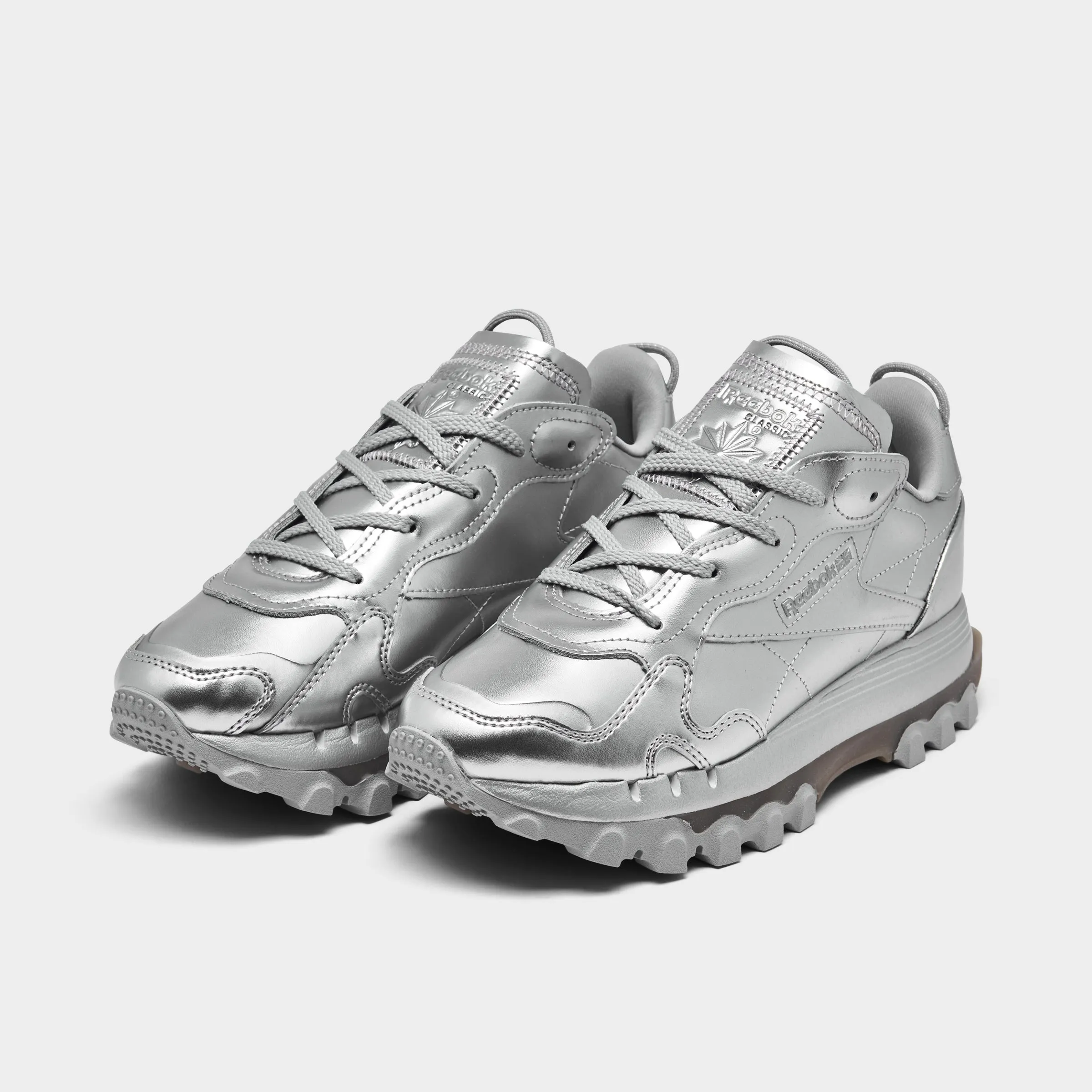 Reebok x Cardi B Women's Classic Leather Pewter / Black sold by JD Sports product image thumbnail 2