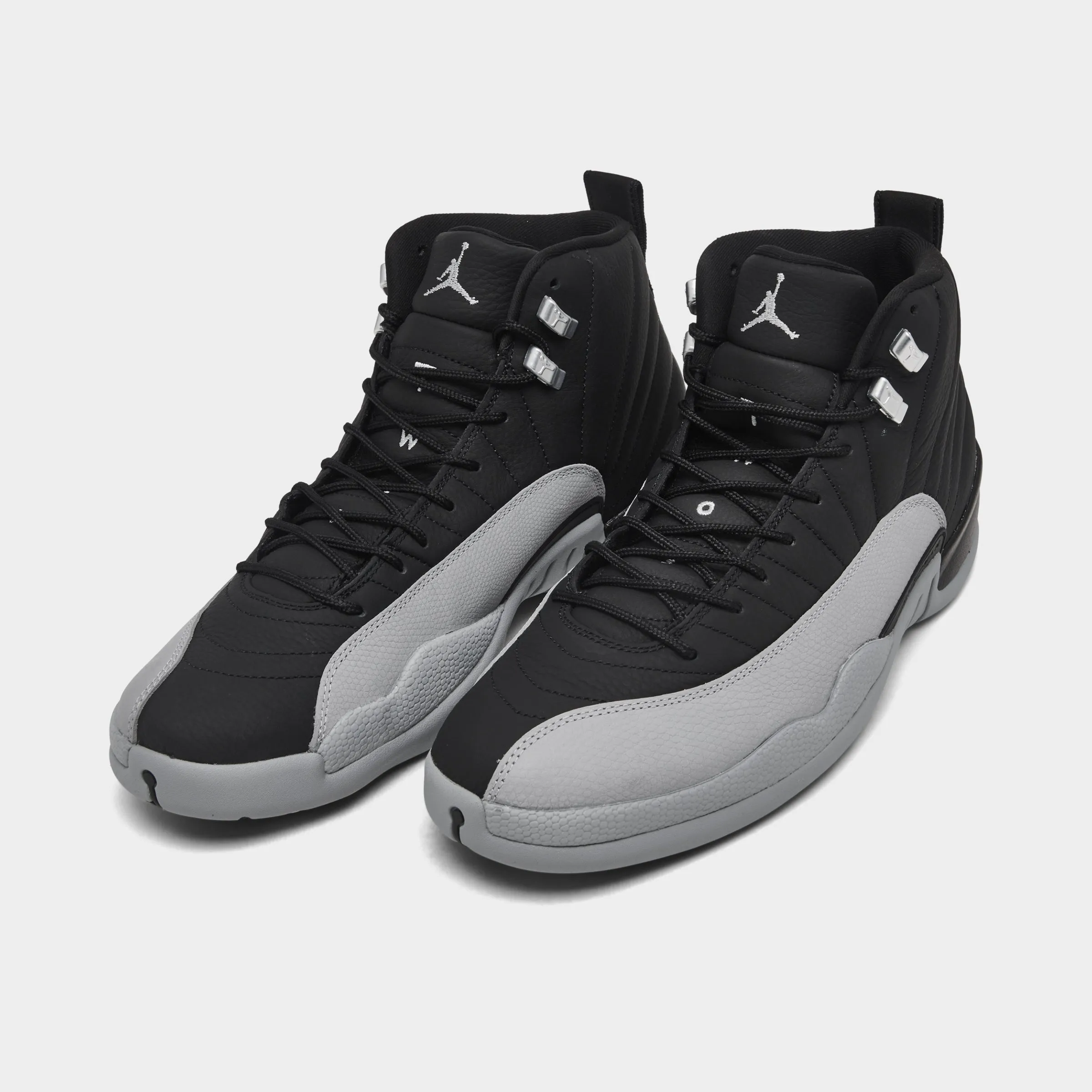 Jordan 12 Retro Black / Wolf Grey - White sold by JD Sports product image thumbnail 2