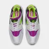 Nike Women's Air Huarache White / Neon Yellow - Magenta sold by JD Sports