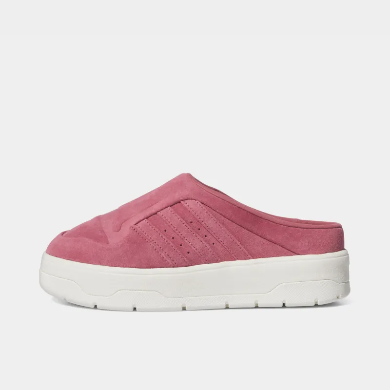 adidas Women's Rivalry Mule Red / Red - White made by Adidas