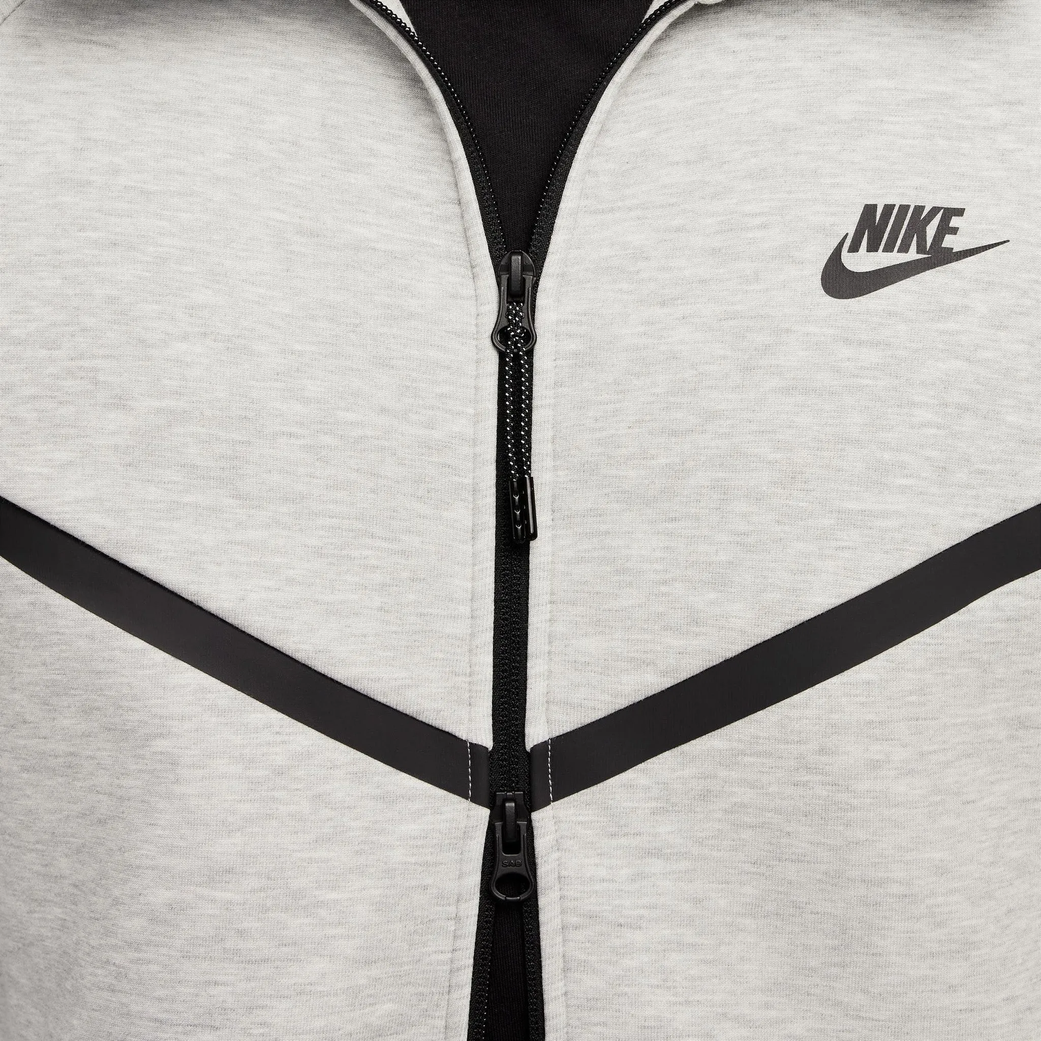 Nike Tech Fleece Full-Zip Windrunner Hoodie Dark Grey Heather / Black sold by JD Sports product image thumbnail 5