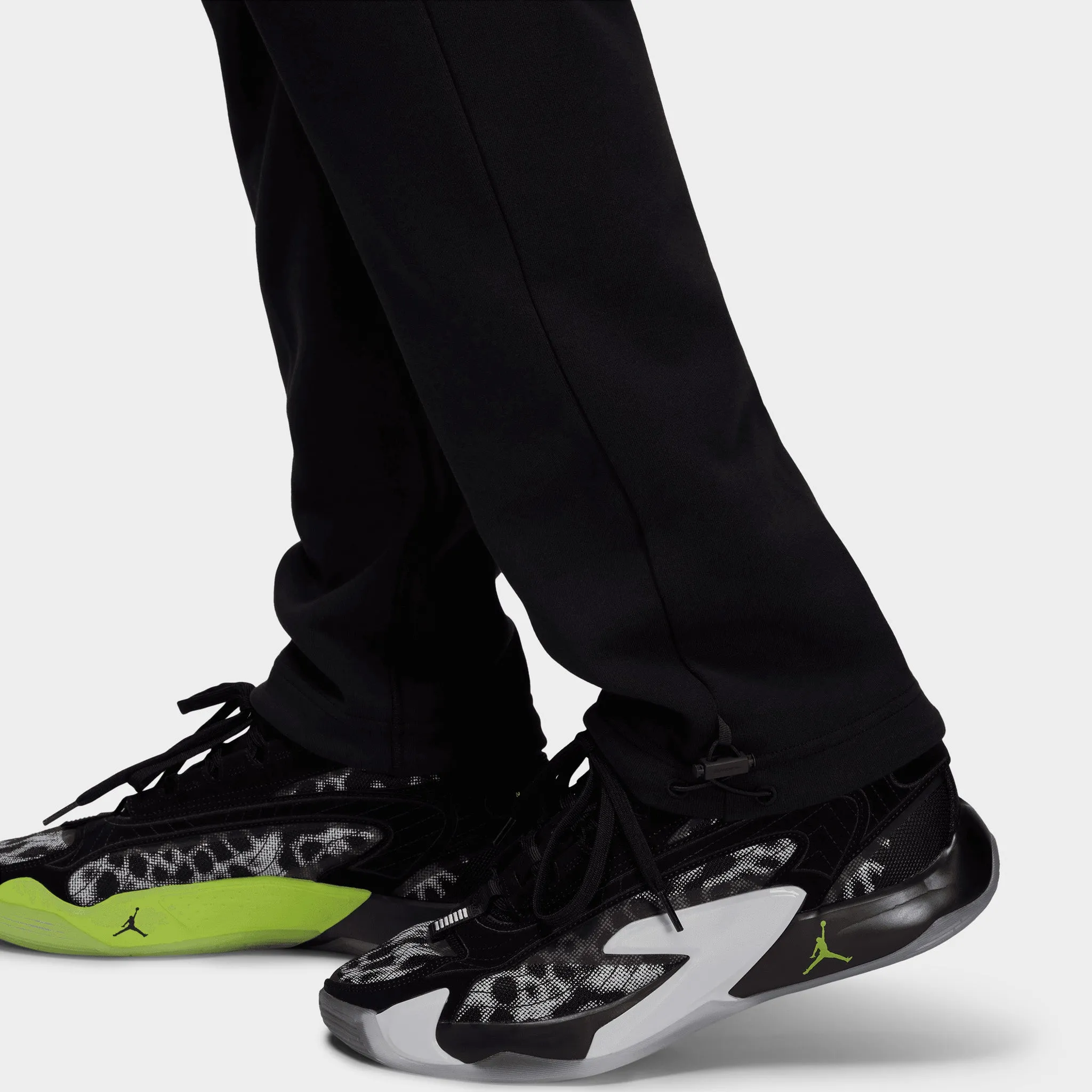 Jordan Dri-FIT Sport Hoop Fleece Joggers Black / White sold by JD Sports product image thumbnail 5