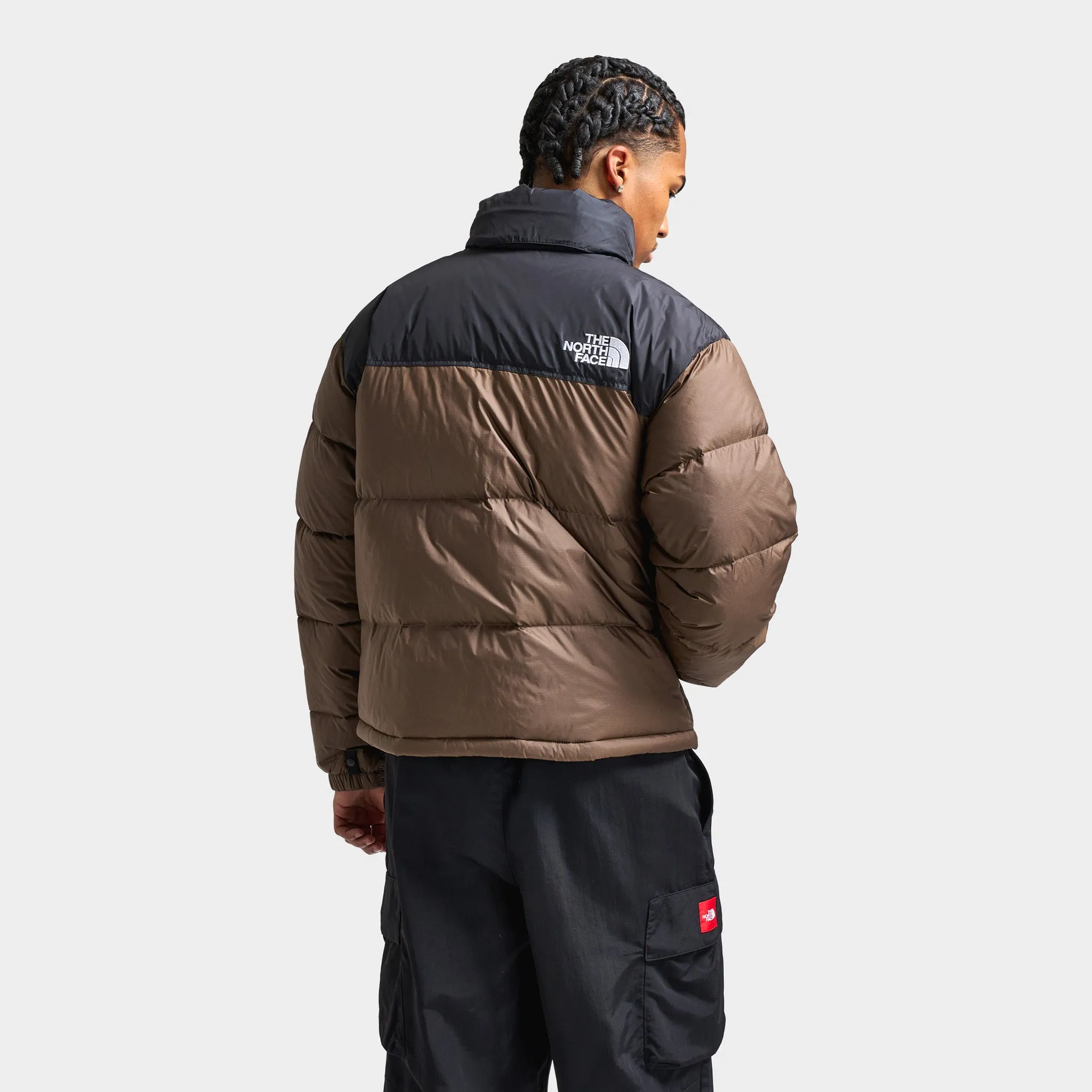 The North Face 1996 Retro Nuptse Jacket Smokey Brown / TNF Black sold by JD Sports product image thumbnail 2
