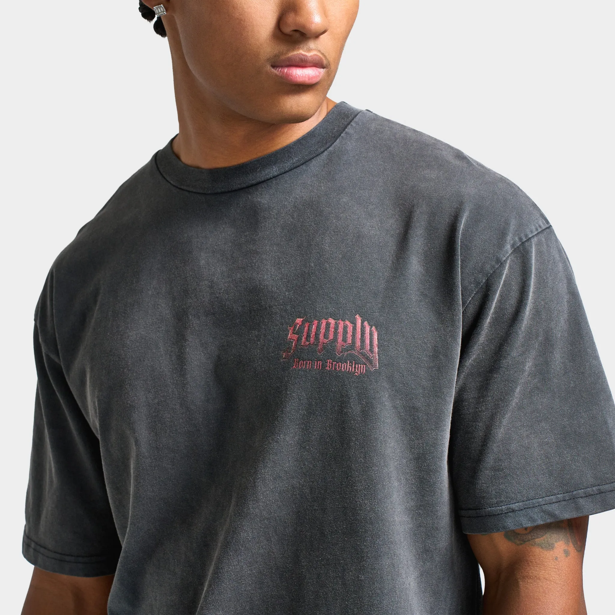 Supply & Demand Catcher T-Shirt / Black sold by JD Sports product image thumbnail 4