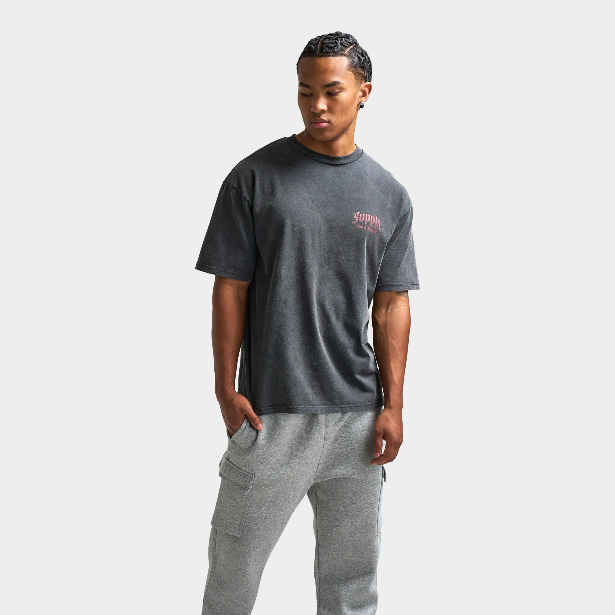 Supply & Demand Catcher T-Shirt / Black sold by JD Sports