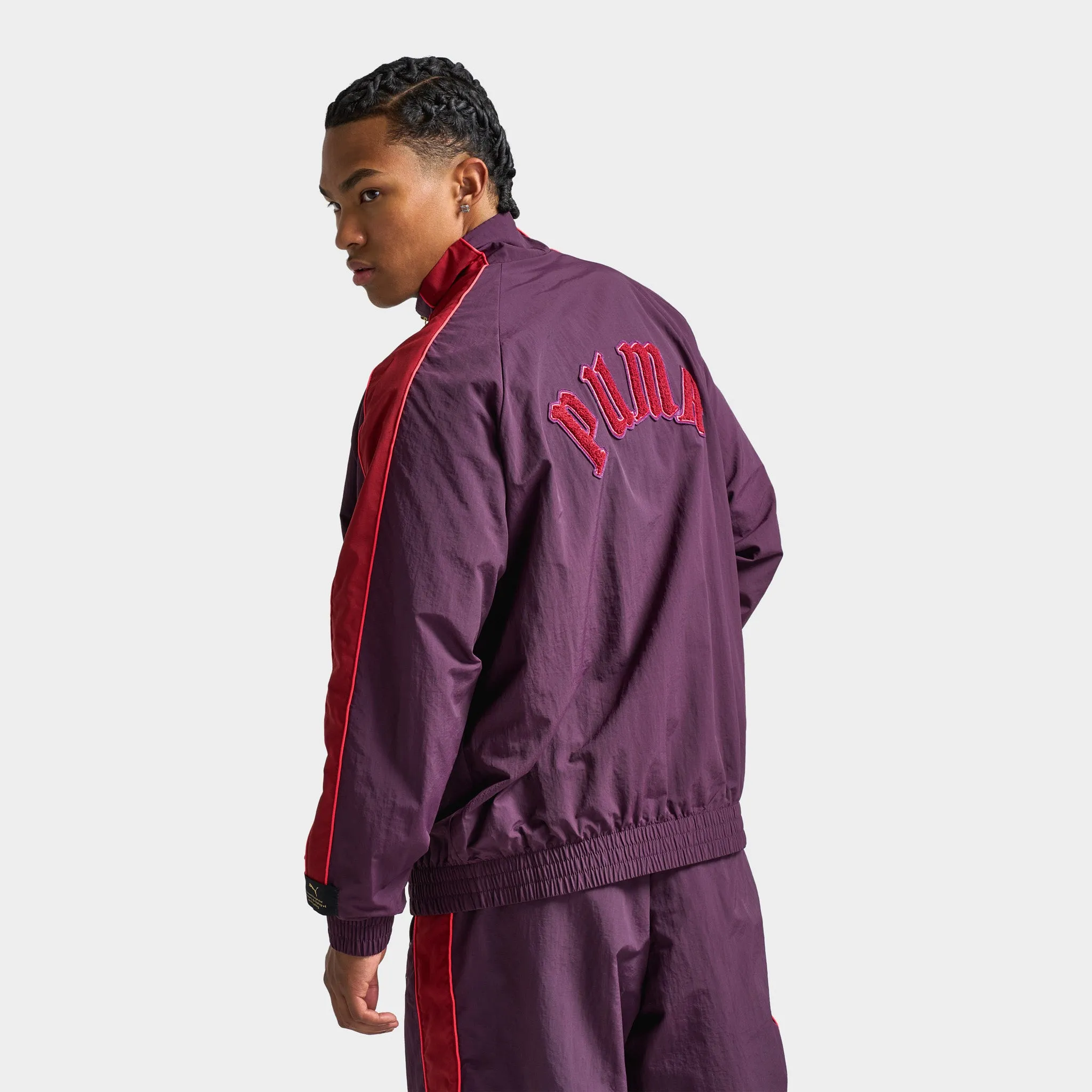 Puma T7 PLAY LOUD Track Jacket / Midnight Plum sold by JD Sports product image thumbnail 2