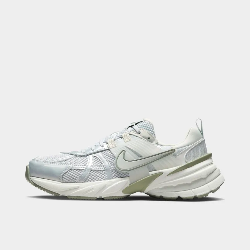 Nike Women's V2K Run Photon Dust / Light Silver - Summit White sold by JD Sports