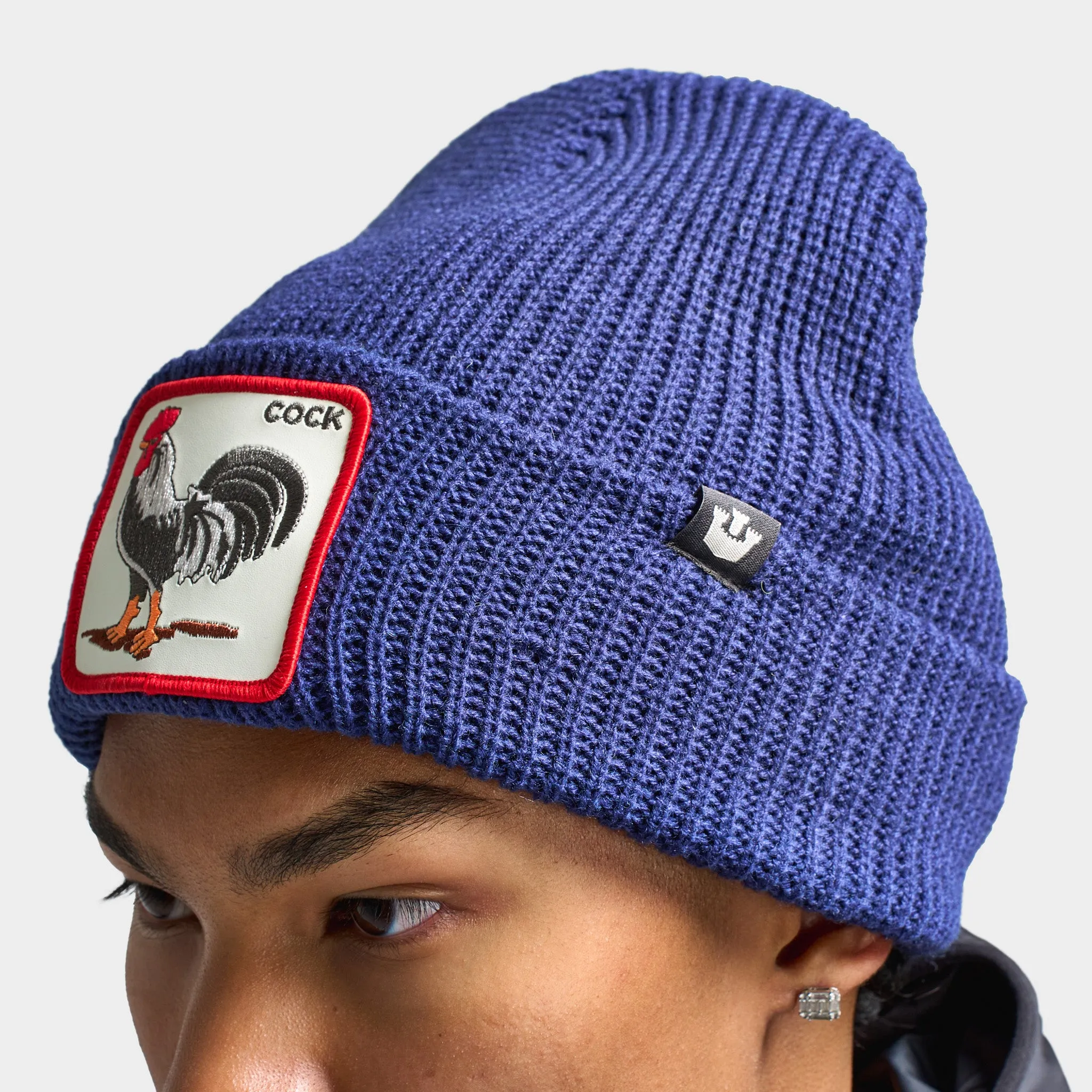 Goorin Bros Morning Call Beanie / Navy sold by JD Sports product image thumbnail 4