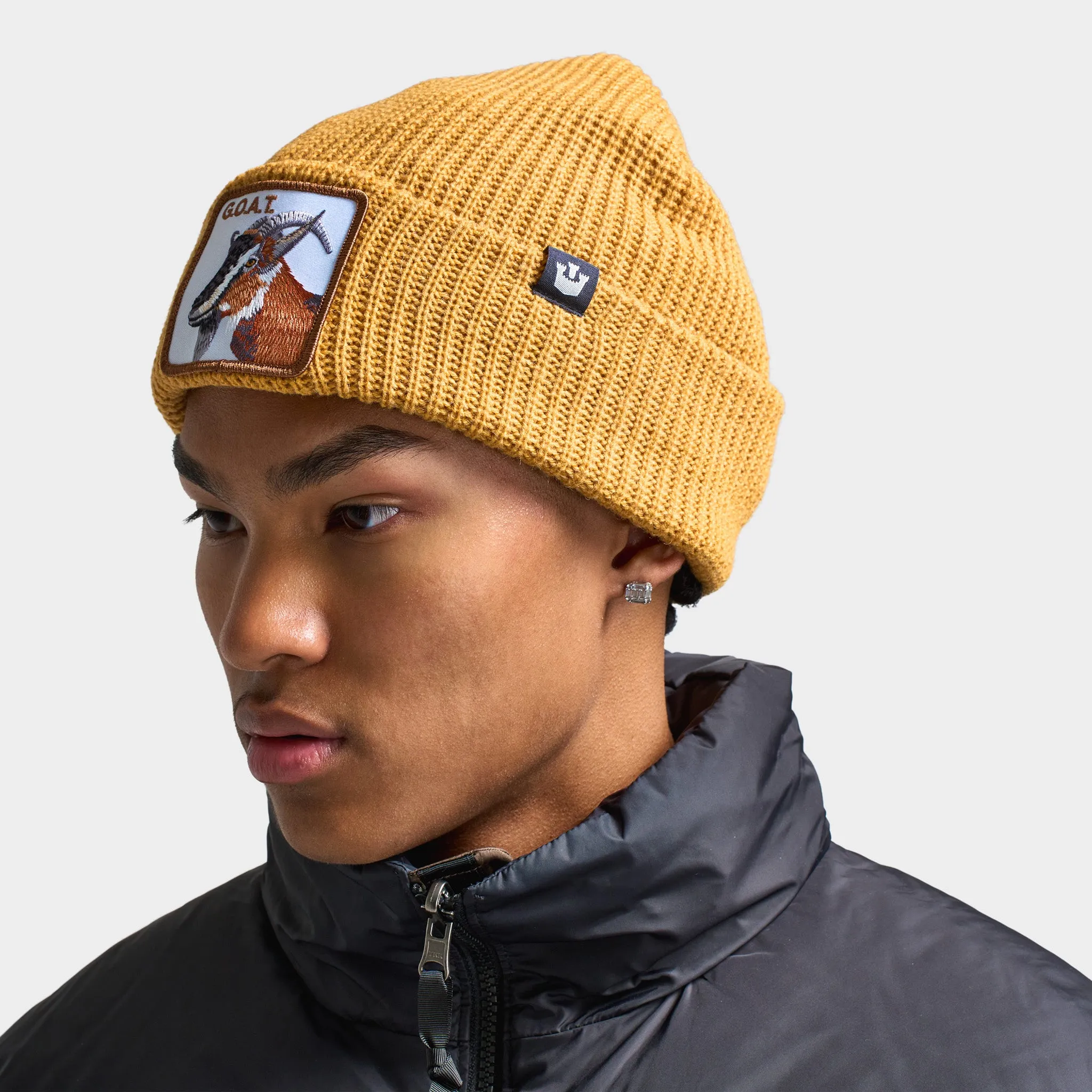 Goorin Bros The Greatest Beanie / Caramel sold by JD Sports