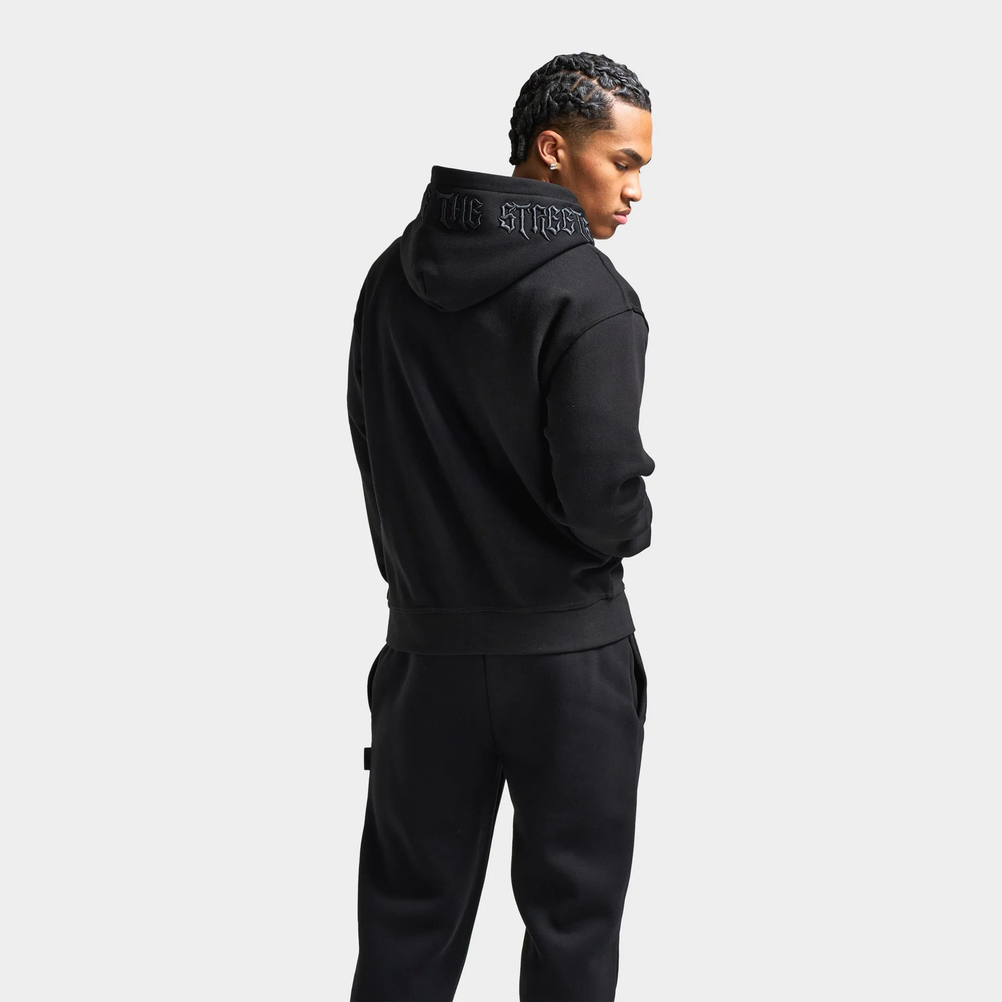 Hoodrich Ritual Zip-Up Hoodie / Black sold by JD Sports product image thumbnail 2
