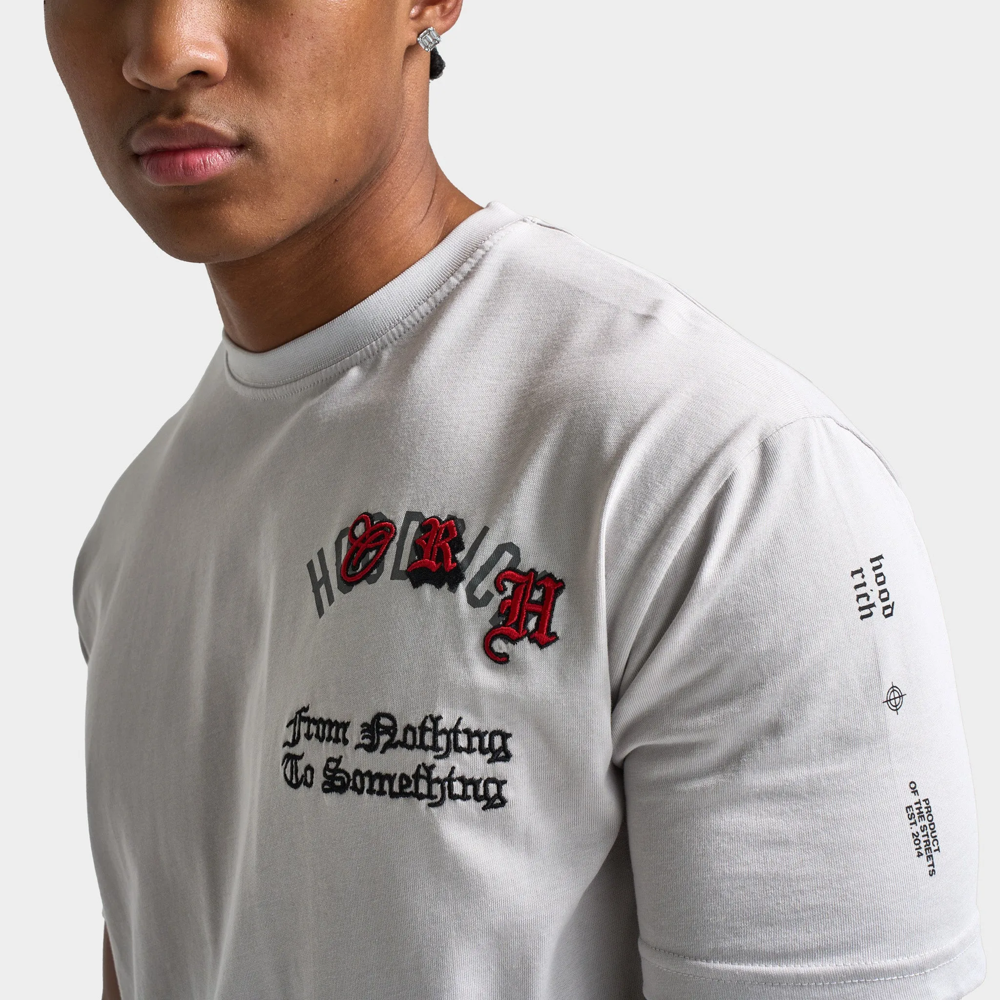 Hoodrich Shadow T-Shirt / Grey sold by JD Sports product image thumbnail 4