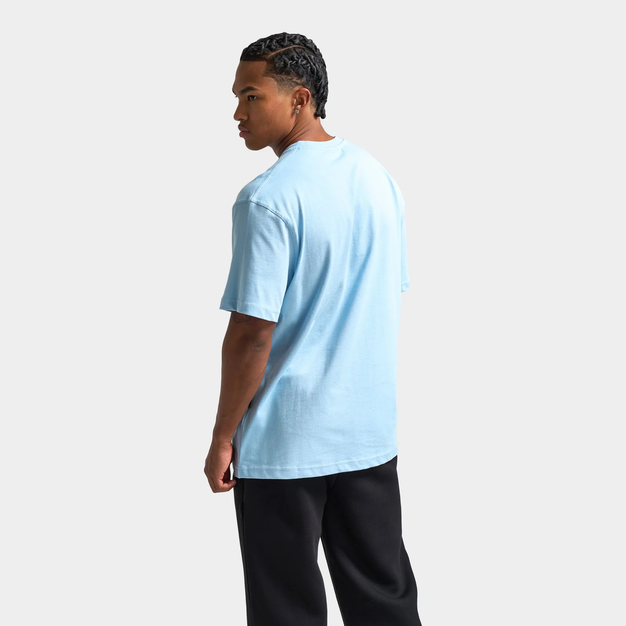 Hoodrich Ritual Embroidered T-Shirt Clear Sky / Black sold by JD Sports product image thumbnail 2