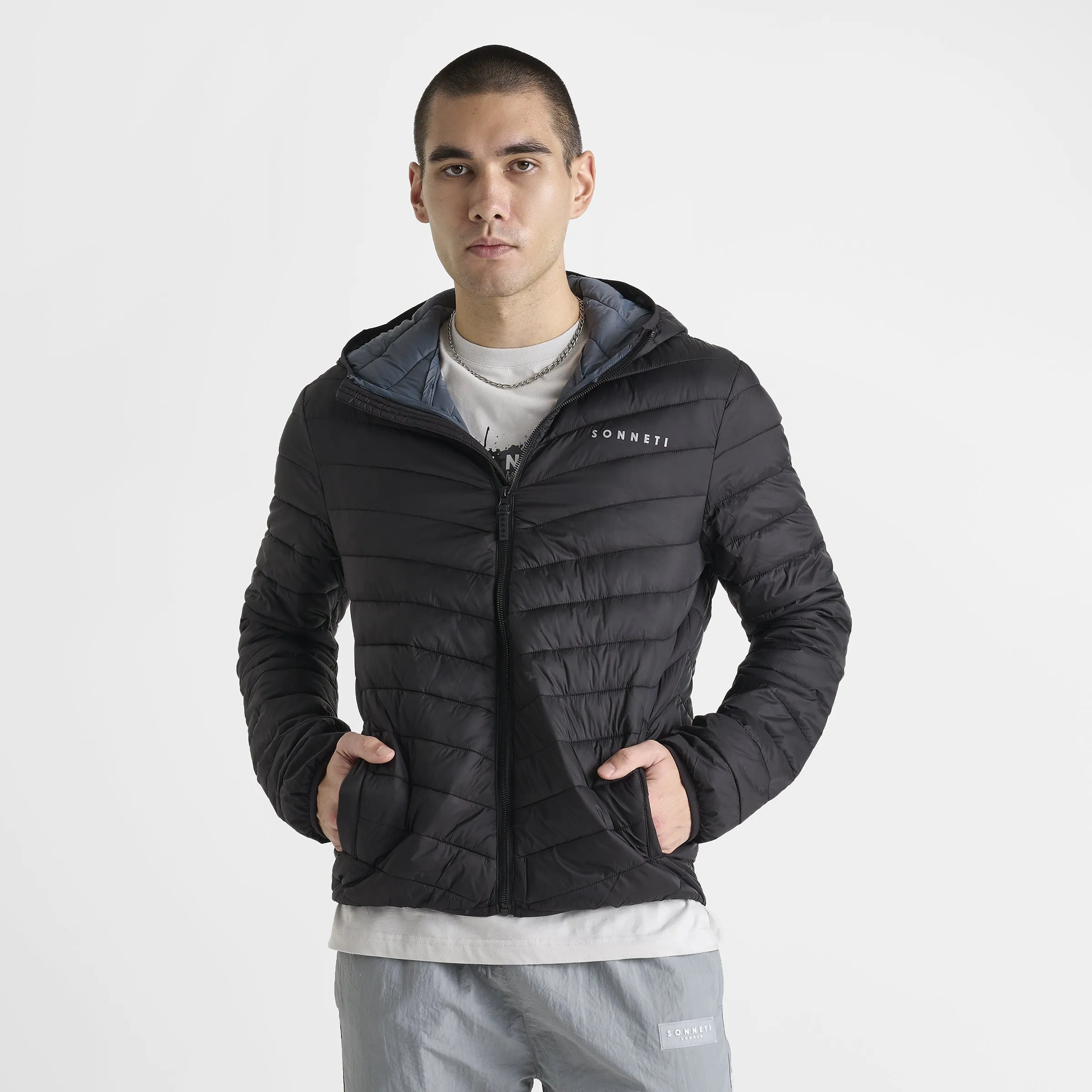 Sonneti Rappel Packable Jacket / Black sold by JD Sports product image thumbnail 3