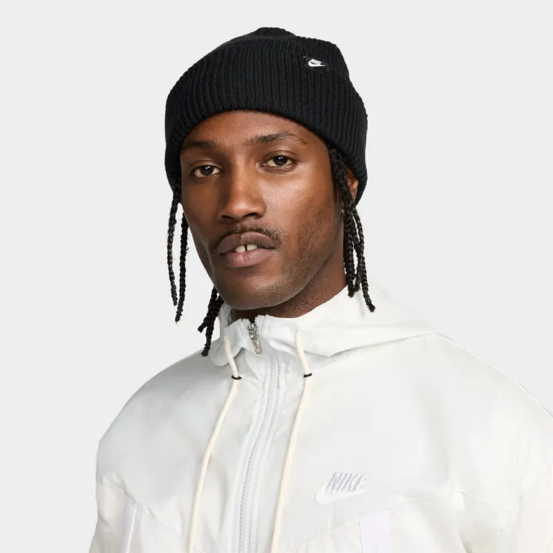 Nike Peak Tall Cuff Futura Beanie Black / Black sold by JD Sports