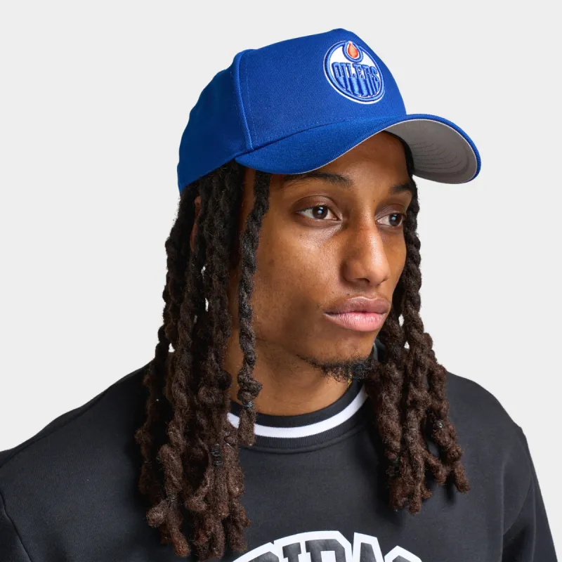 New Era Edmonton Oilers 9Forty A-Frame Cap / Blue sold by JD Sports