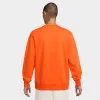 Nike Sportswear Club Fleece Crewneck Safety Orange / White sold by JD Sports
