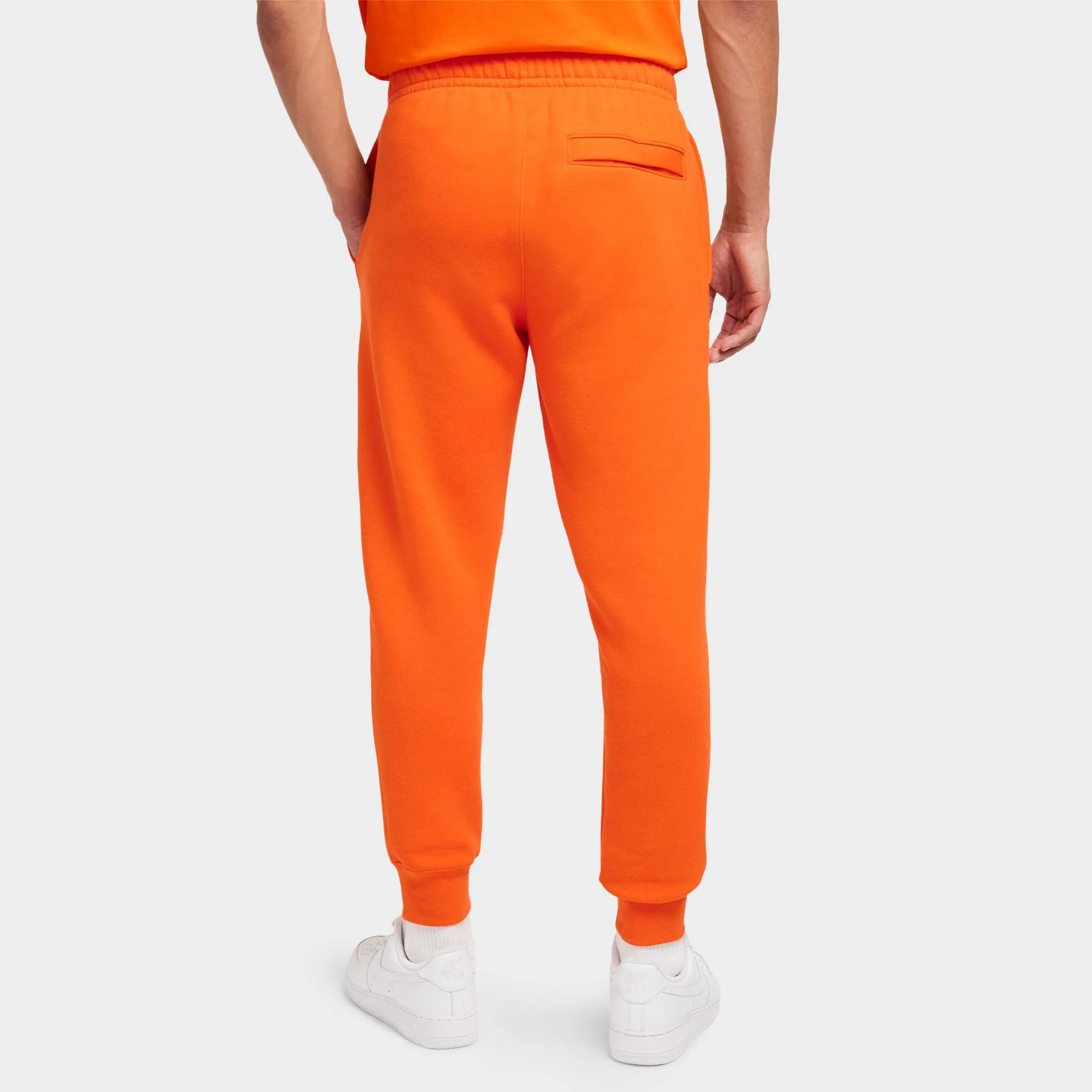 Nike Sportswear Club Fleece Joggers Safety Orange / Safety Orange - White sold by JD Sports product image thumbnail 2
