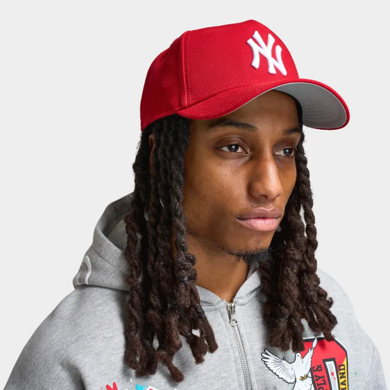 New Era New York Yankees 9Forty A-Frame Cap / Red sold by JD Sports