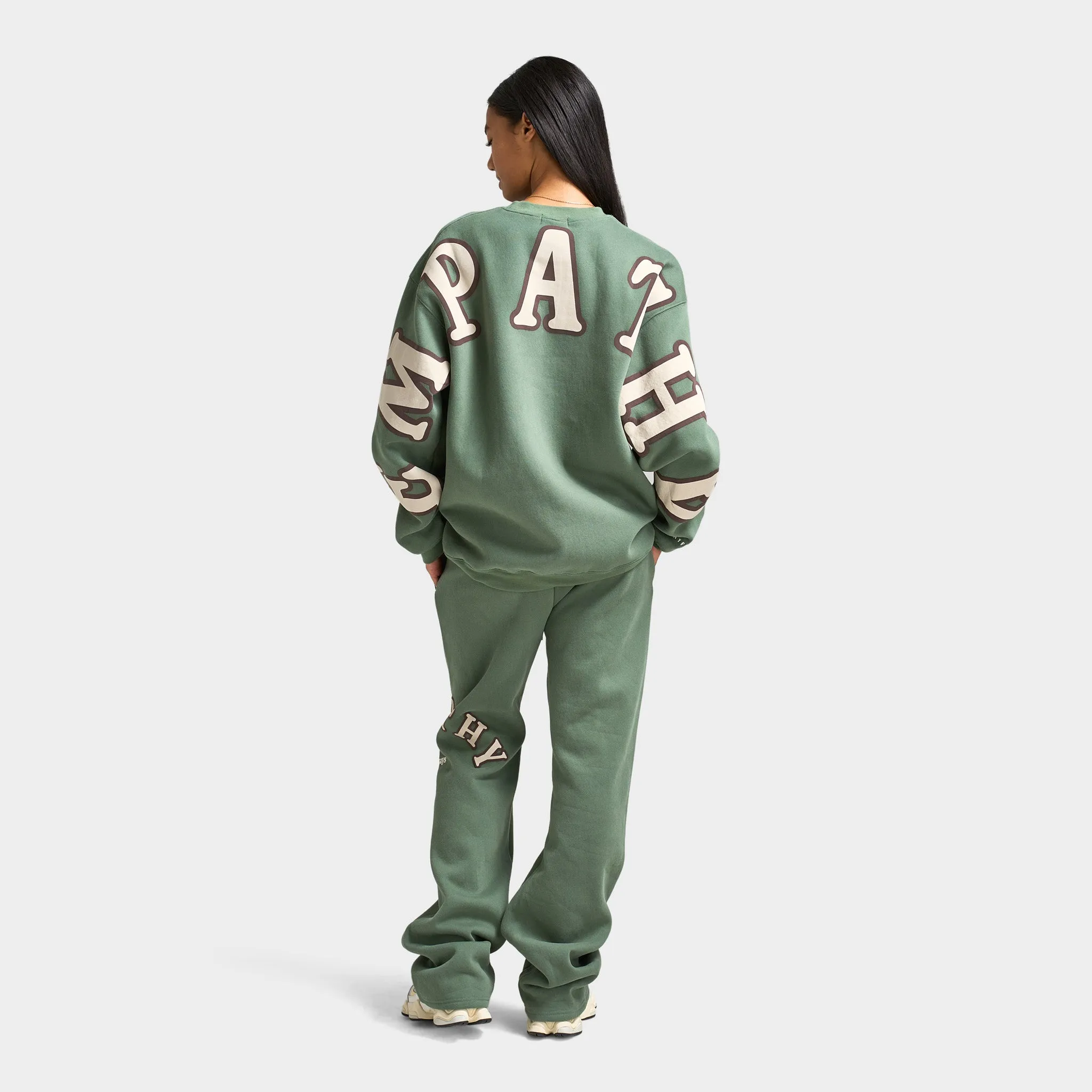 Mayfair Women's Empathy Always Crewneck / Olive sold by JD Sports product image thumbnail 5
