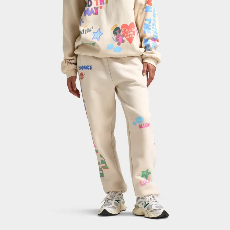 Mayfair Women's Angels All Around Us Sweatpants / Cream sold by JD Sports